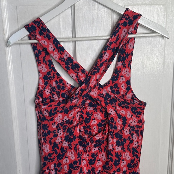 Pact Organic Cotton Fit & Flare Open Back Maxi Dress Sweet Cayenne W1898 Sz M - Picture 11 of 13